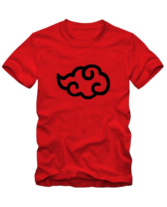 Marškinėliai Naruto cloud